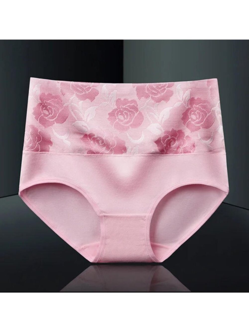 6Pcs/Lot High Waist Panties Cotton Women Female Lingerie Underwear - Picture 4 of 9